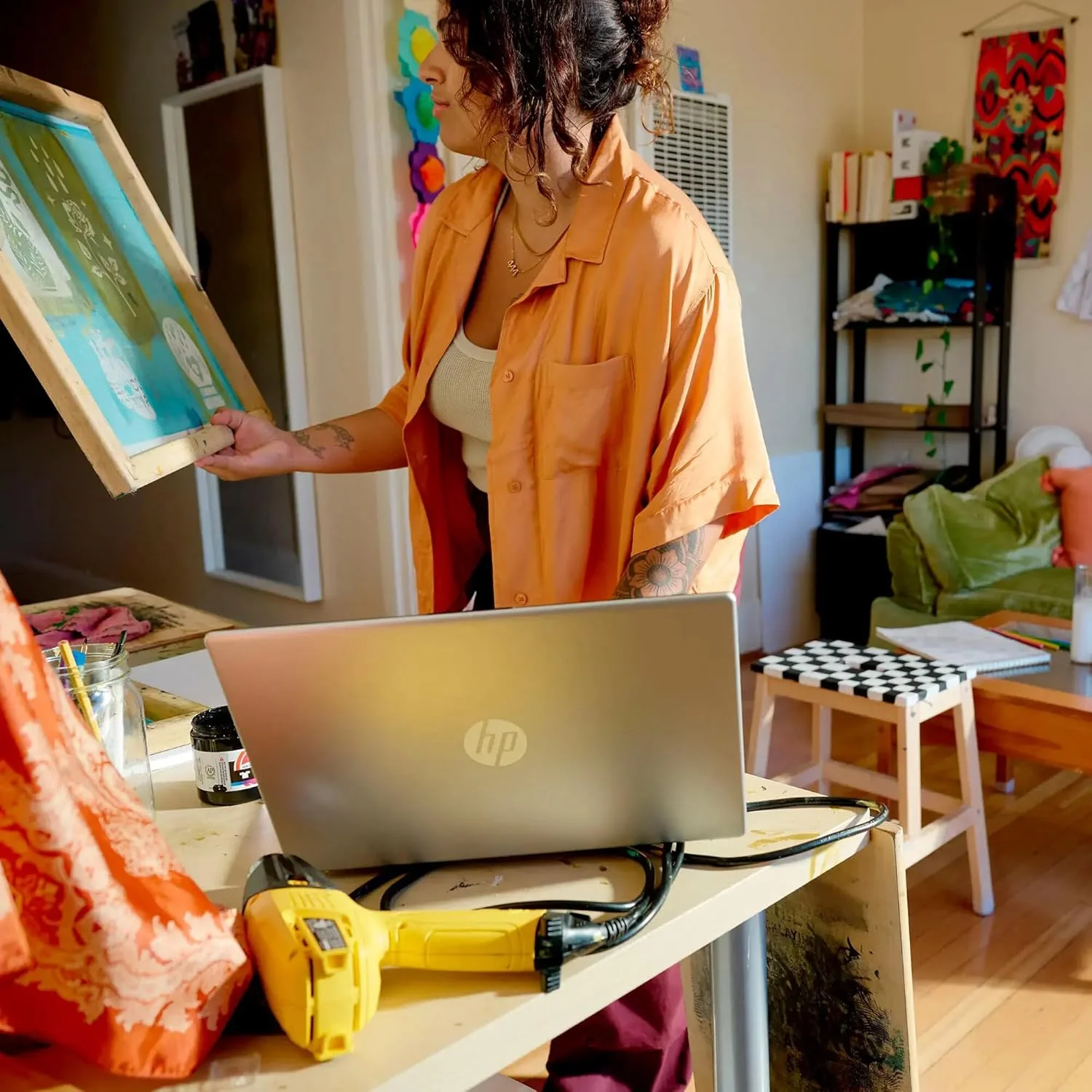 لپ تاپ لمسی 15.6 اینچی HP، لپ تاپ دانشجویی 15 اینچی HD، پردازنده نسل دوازدهم اینتل 10 هسته ای (بهتر از i7-1195G7)، رم 32 گیگابایتی، SSD 1 ترابایتی PCIe، گرافیک Iris Xe، Wi-Fi 6E Win11، نقره ای + لوازم جانبی BWE لپ تاپ لمسی 15.6 اینچی HP، لپ تاپ دانشجویی 15 اینچی HD، پردازنده نسل دوازدهم اینتل 10 هسته ای (بهتر از i7-1195G7)، رم 32 گیگابایتی، SSD 1 ترابایتی PCIe، گرافیک Iris Xe، Wi-Fi 6E Win11، نقره ای + لوازم جانبی BWE