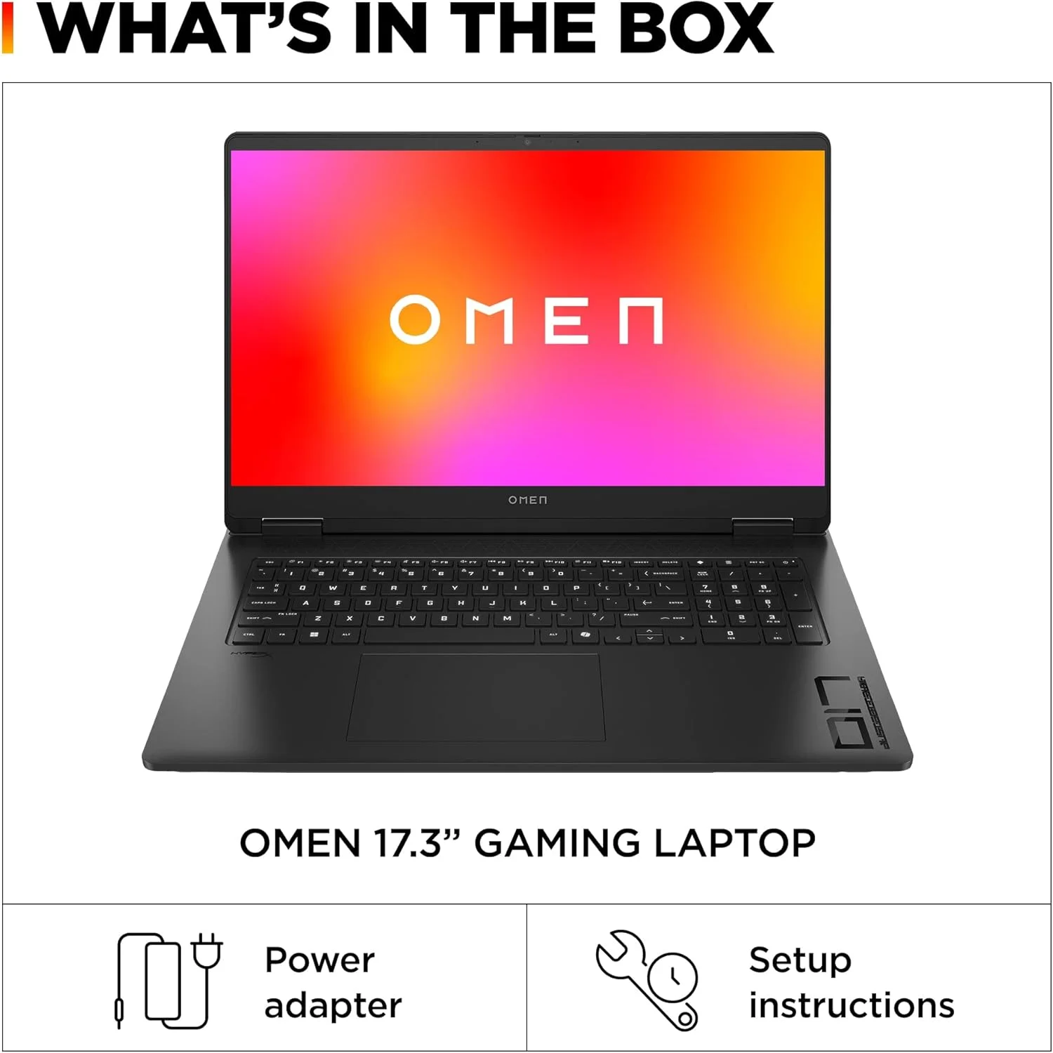 لپ تاپ گیمینگ OMEN 17-db1000ne، صفحه نمایش 17.3 اینچی QHD، پردازنده AMD Ryzen™ AI 9-365، رم 32 گیگابایتی DDR5، حافظه SSD 1 ترابایتی، AMD Ryzen™ AI (50 NPU TOPS)، کارت گرافیک 8 گیگابایتی NVIDIA® GeForce RTX™ 5070، صفحه کلید Eng/Arb، ویندوز 11، مشکی سایه لپ تاپ گیمینگ OMEN 17-db1000ne، صفحه نمایش 17.3 اینچی QHD، پردازنده AMD Ryzen™ AI 9-365، رم 32 گیگابایتی DDR5، حافظه SSD 1 ترابایتی، AMD Ryzen™ AI (50 NPU TOPS)، کارت گرافیک 8 گیگابایتی NVIDIA® GeForce RTX™ 5070، صفحه کلید Eng/Arb، ویندوز 11، مشکی سایه