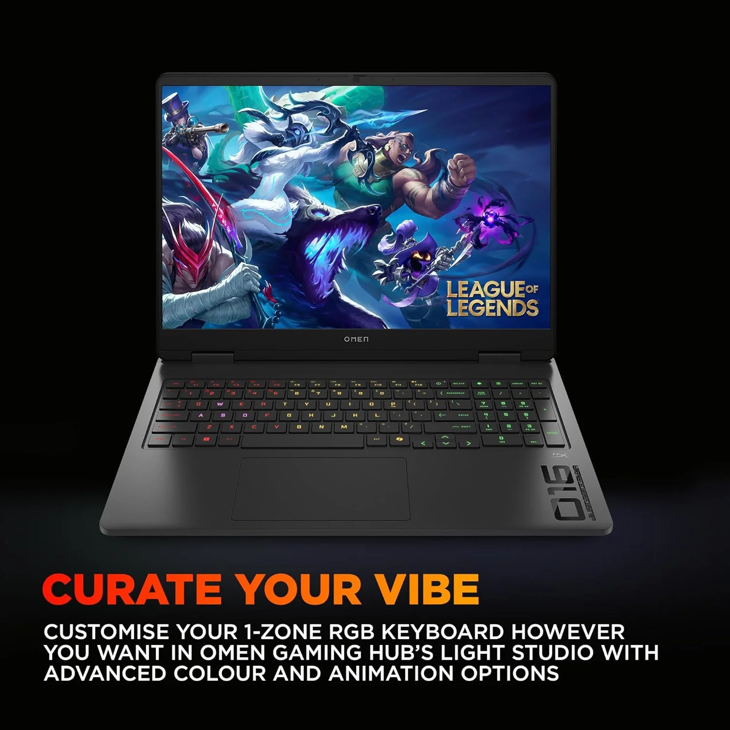 لپ تاپ گیمینگ OMEN 16-am0018ne، صفحه نمایش 16 اینچی WQXGA، پردازنده Intel® Core™ i7-14650HX، رم 16 گیگابایتی DDR5، اس اس دی 1 ترابایتی، کارت گرافیک 8 گیگابایتی NVIDIA® GeForce RTX™ 5060، صفحه کلید انگلیسی/عربی، ویندوز 11 هوم، مشکی سایه [BZ6B9EA]