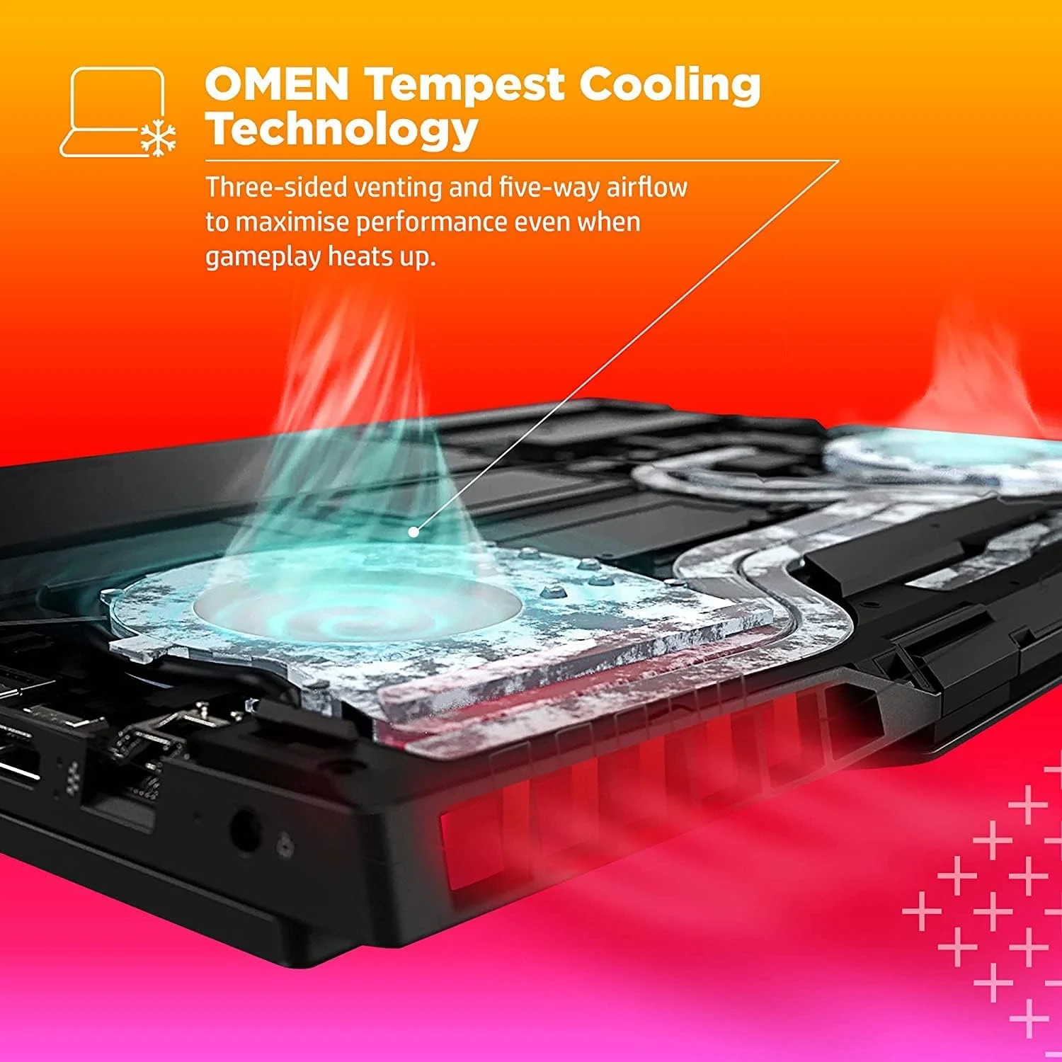 لپ تاپ گیمینگ HP OMEN 15 en1001ne، صفحه نمایش 15.6 اینچی FHD، پردازنده AMD Ryzen 7، رم 16 گیگابایتی، SSD 1 ترابایتی، گرافیک 6 گیگابایتی NVIDIA GeForce RTX 3060، ویندوز 10، صفحه کلید AR EN، نقره ای میکا 38U49EA، مشکی