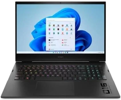 لپ تاپ HP Omen 16 - Core i7 12700H، رم 16 گیگابایت، SSD 1 ترابایت - گرافیک lnteI Iris Xe - گرافیک اشتراکی 8 گیگابایت - 16 اینچ FHD 144Hz - ویندوز 11 Home - مشکی (Open Box)