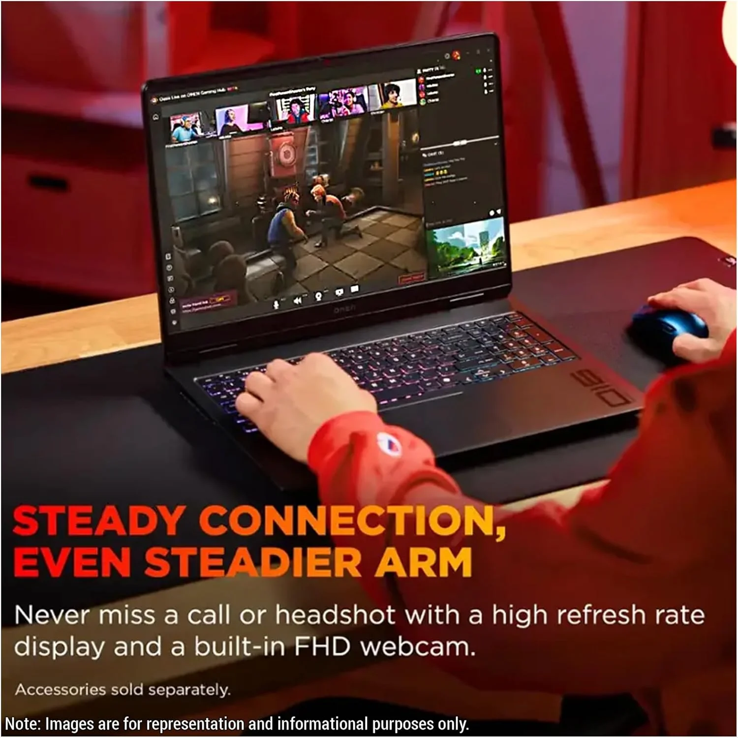 لپ تاپ گیمینگ HP OMEN، AMD Ryzen 9-8940HX، رم 32 گیگابایتی DDR5، SSD PCIe 1 ترابایتی، نمایشگر 16 اینچی 2K (1920x1200) 144 هرتز، Nvidia G-Force RTX 5060، کیبورد با نور پس زمینه، W11 Home، مشکی سایه لپ تاپ گیمینگ HP OMEN، AMD Ryzen 9-8940HX، رم 32 گیگابایتی DDR5، SSD PCIe 1 ترابایتی، نمایشگر 16 اینچی 2K (1920x1200) 144 هرتز، Nvidia G-Force RTX 5060، کیبورد با نور پس زمینه، W11 Home، مشکی سایه