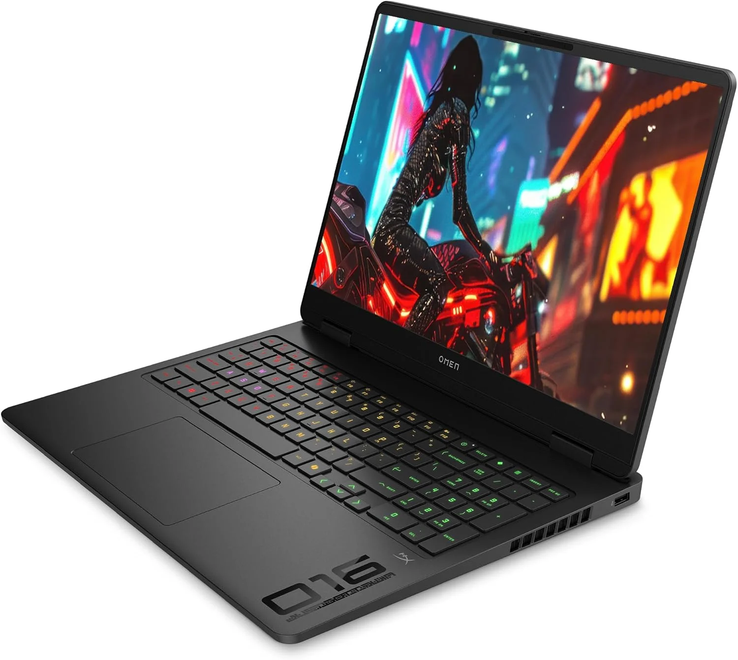 لپ تاپ گیمینگ HP OMEN، AMD Ryzen 9-8940HX، رم 32 گیگابایتی DDR5، SSD PCIe 1 ترابایتی، نمایشگر 16 اینچی 2K (1920x1200) 144 هرتز، Nvidia G-Force RTX 5060، کیبورد با نور پس زمینه، W11 Home، مشکی سایه لپ تاپ گیمینگ HP OMEN، AMD Ryzen 9-8940HX، رم 32 گیگابایتی DDR5، SSD PCIe 1 ترابایتی، نمایشگر 16 اینچی 2K (1920x1200) 144 هرتز، Nvidia G-Force RTX 5060، کیبورد با نور پس زمینه، W11 Home، مشکی سایه