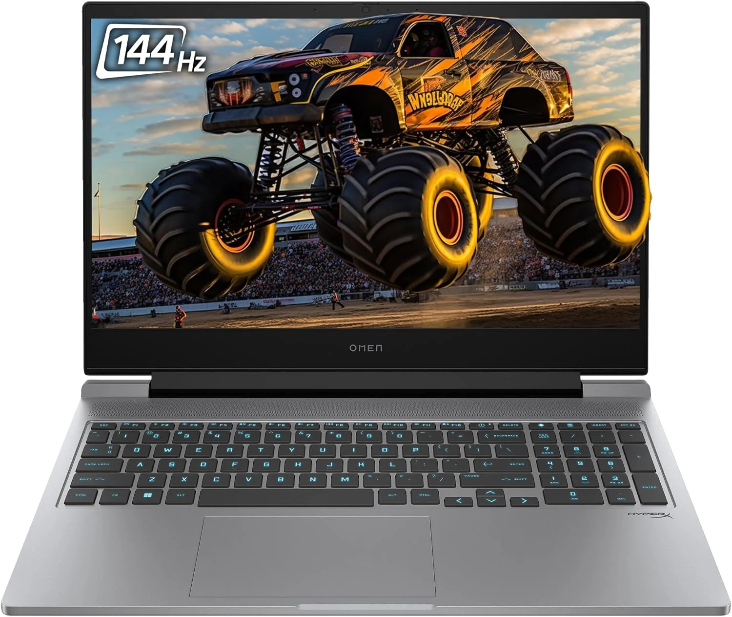 لپ تاپ گیمینگ HP OMEN، پردازنده Intel i7-14650HX، رم 64 گیگابایتی DDR5، حافظه SSD 4 ترابایتی PCle، صفحه نمایش 16.1 اینچی FHD (1920x1080)، کارت گرافیک Nvidia G-Force RTX 4060، صفحه کلید عددی، ویندوز 11 هوم