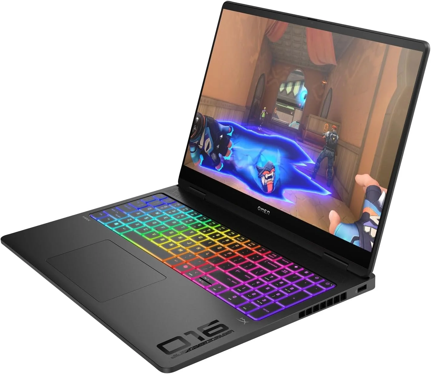 لپ تاپ گیمینگ 16 اینچی HP OMEN MAX، ویندوز 11، اینتل Core Ultra 9، رم 32 گیگابایتی، SSD 1 ترابایتی، NVIDIA GeForce RTX 5080، WQXGA، مشکی سایه