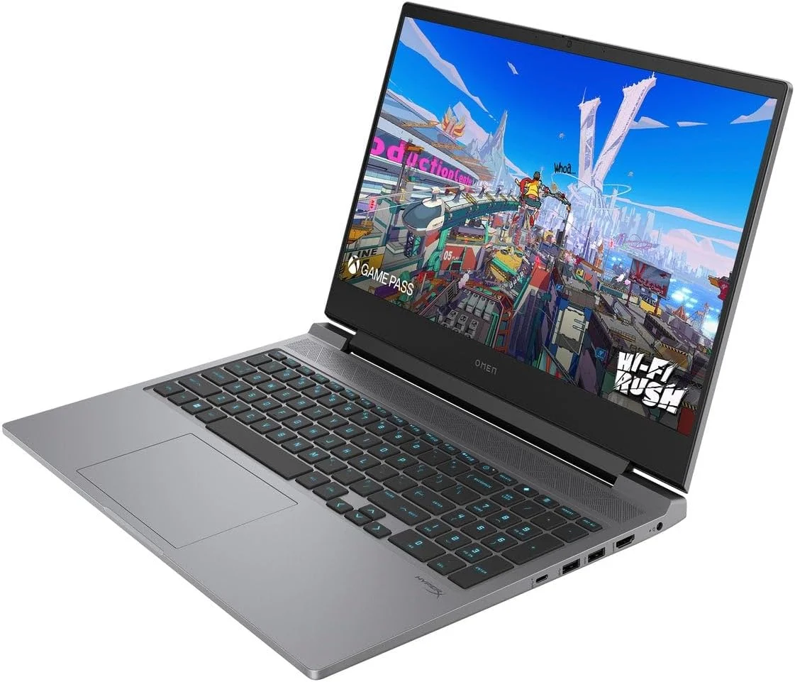 لپ تاپ گیمینگ HP Omen 16 2024 (بازسازی شده) 16.1 اینچ FHD IPS 144Hz پردازنده 16 هسته ای Intel i7-14650HX رم 32GB DDR5 حافظه 1TB SSD کارت گرافیک NVIDIA GeForce RTX 4070 8GB GDDR6 Wi-Fi 6E کیبورد با نور پس زمینه RGB ویندوز 11 پرو لپ تاپ گیمینگ HP Omen 16 2024 (بازسازی شده) 16.1 اینچ FHD IPS 144Hz پردازنده 16 هسته ای Intel i7-14650HX رم 32GB DDR5 حافظه 1TB SSD کارت گرافیک NVIDIA GeForce RTX 4070 8GB GDDR6 Wi-Fi 6E کیبورد با نور پس زمینه RGB ویندوز 11 پرو