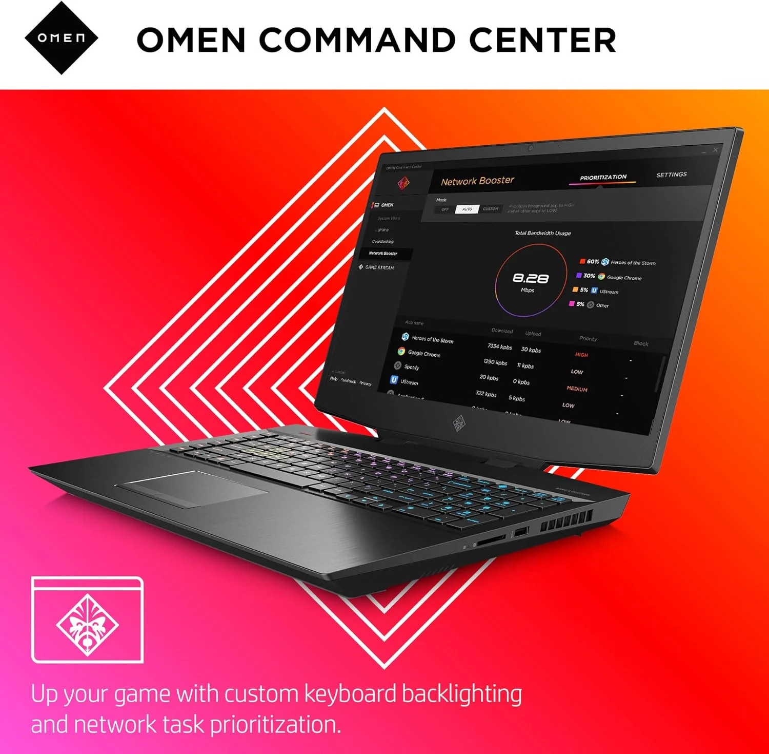 لپ تاپ گیمینگ 17 اینچی OMEN HP 2019، پردازنده Intel i7-9750H، کارت گرافیک NVIDIA GeForce RTX 2070 (8 گیگابایت)، 16 گیگابایت رم، 512 گیگابایت SSD، آماده واقعیت مجازی، ویندوز 10 هوم (17-cb0080nr، Shadow Black)