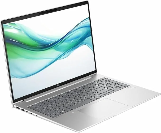 لپ تاپ حرفه ای 16 اینچی HP ProBook 460 G11 (پردازنده Intel Ultra 7 155U، رم 32 گیگابایتی، SSD 1 ترابایتی، Wi-Fi 6، صفحه کلید با نور پس زمینه، وب کم، HDMI، FPR، نمایشگر WUXGA، گرافیک Intel، ویندوز 11 پرو) لپ تاپ حرفه ای 16 اینچی HP ProBook 460 G11 (پردازنده Intel Ultra 7 155U، رم 32 گیگابایتی، SSD 1 ترابایتی، Wi-Fi 6، صفحه کلید با نور پس زمینه، وب کم، HDMI، FPR، نمایشگر WUXGA، گرافیک Intel، ویندوز 11 پرو)