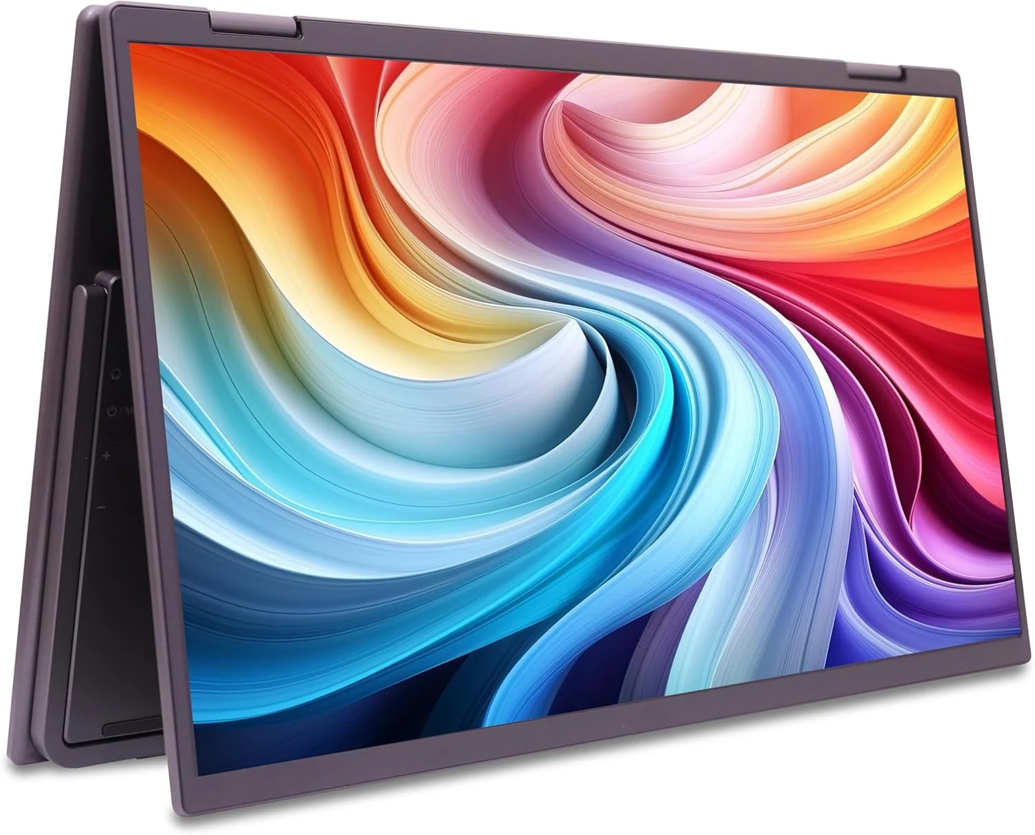 مانیتور قابل حمل دو صفحه نمایش تاشو Acer PD163Q 15.6 اینچی FHD 1080P | چرخش خودکار، مشاهده عمودی یا افقی | بلندگوهای 2Wx2 | اتصال آسان برای رایانه های شخصی | 2 پورت USB 3.1 Type-C و 1 Mini HDMI مانیتور قابل حمل دو صفحه نمایش تاشو Acer PD163Q 15.6 اینچی FHD 1080P | چرخش خودکار، مشاهده عمودی یا افقی | بلندگوهای 2Wx2 | اتصال آسان برای رایانه های شخصی | 2 پورت USB 3.1 Type-C و 1 Mini HDMI