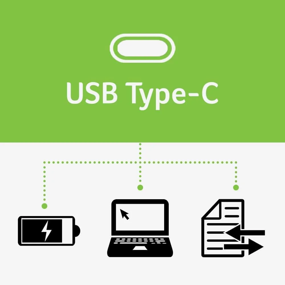 مانیتور قابل حمل 15.6 اینچی FHD ایسر PM1 | پنل IPS | طراحی فوق العاده نازک و سبک | دارای 1 ورودی Mini HDMI و 2 ورودی USB Type-C