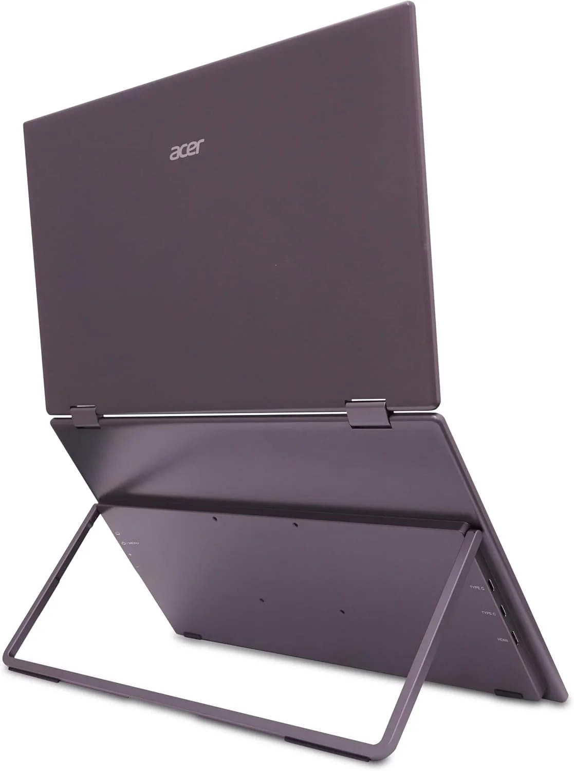 مانیتور قابل حمل دو صفحه نمایش تاشو Acer PD163Q 15.6 اینچی FHD 1080P | چرخش خودکار، مشاهده عمودی یا افقی | بلندگوهای 2Wx2 | اتصال آسان برای رایانه های شخصی | 2 پورت USB 3.1 Type-C و 1 Mini HDMI مانیتور قابل حمل دو صفحه نمایش تاشو Acer PD163Q 15.6 اینچی FHD 1080P | چرخش خودکار، مشاهده عمودی یا افقی | بلندگوهای 2Wx2 | اتصال آسان برای رایانه های شخصی | 2 پورت USB 3.1 Type-C و 1 Mini HDMI