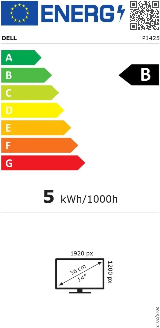 مانیتور قابل حمل دل پرو 14 پلاس P1425 - مانیتور LED - 35.57 سانتی متر (14 اینچ)