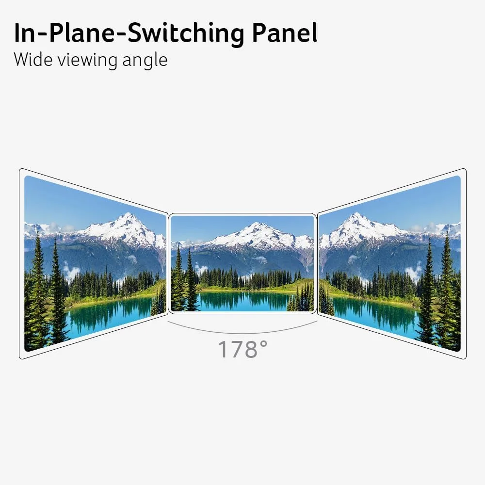 مانیتور پرتابل دوگانه تاشو 18.5 اینچی FHD 1080P ایسر مدل PD193Q | Adaptive-Sync | چرخش خودکار، نمایش عمودی یا افقی | بلندگوهای 2Wx2 | Plug & Play برای کامپیوترها | 2 x USB Type-C & 1 x Mini HDMI