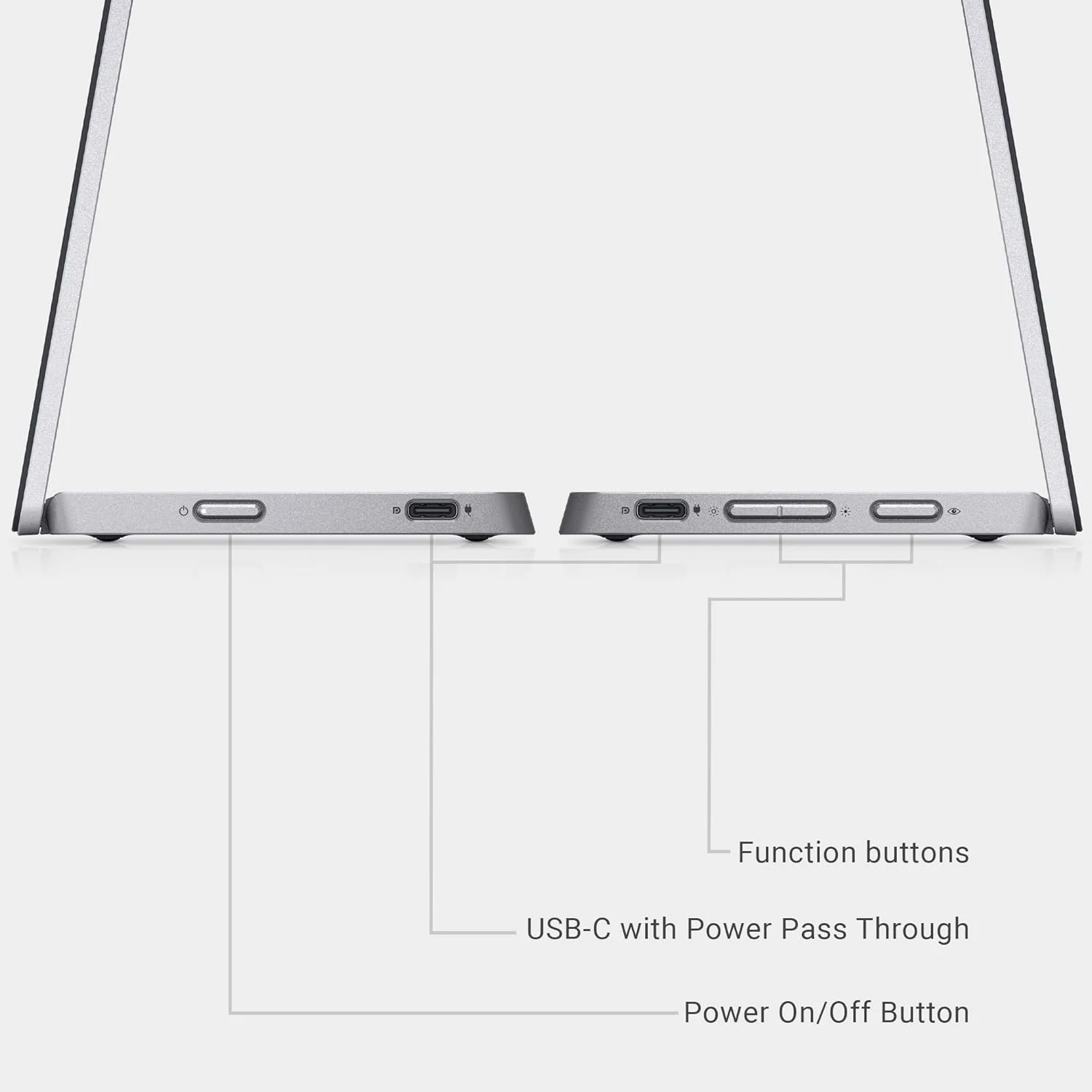 مانیتور قابل حمل 14 اینچی دل مدل P1424H، FHD IPS 1080P، نرخ تازه‌سازی 60 هرتز، زمان پاسخگویی 6 میلی‌ثانیه، 16.7 میلیون رنگ، روشنایی 300 نیت، نور پس‌زمینه LED، اتصال USB-C، مشکی