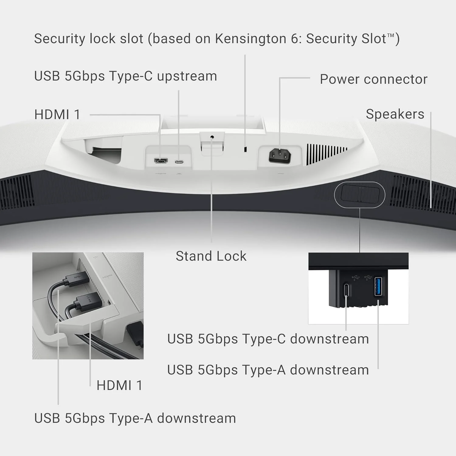 مانیتور خمیده 34 اینچی Dell Plus USB-C مدل S3425DW - رزولوشن 3440x1440 تا 120 هرتز، نسبت تصویر 21:9، پنل VA، AMD FreeSync Premium، پوشش 99% sRGB، پوشش 95% DCI-P3، بلندگوهای یکپارچه، نسبت کنتراست 3000:1