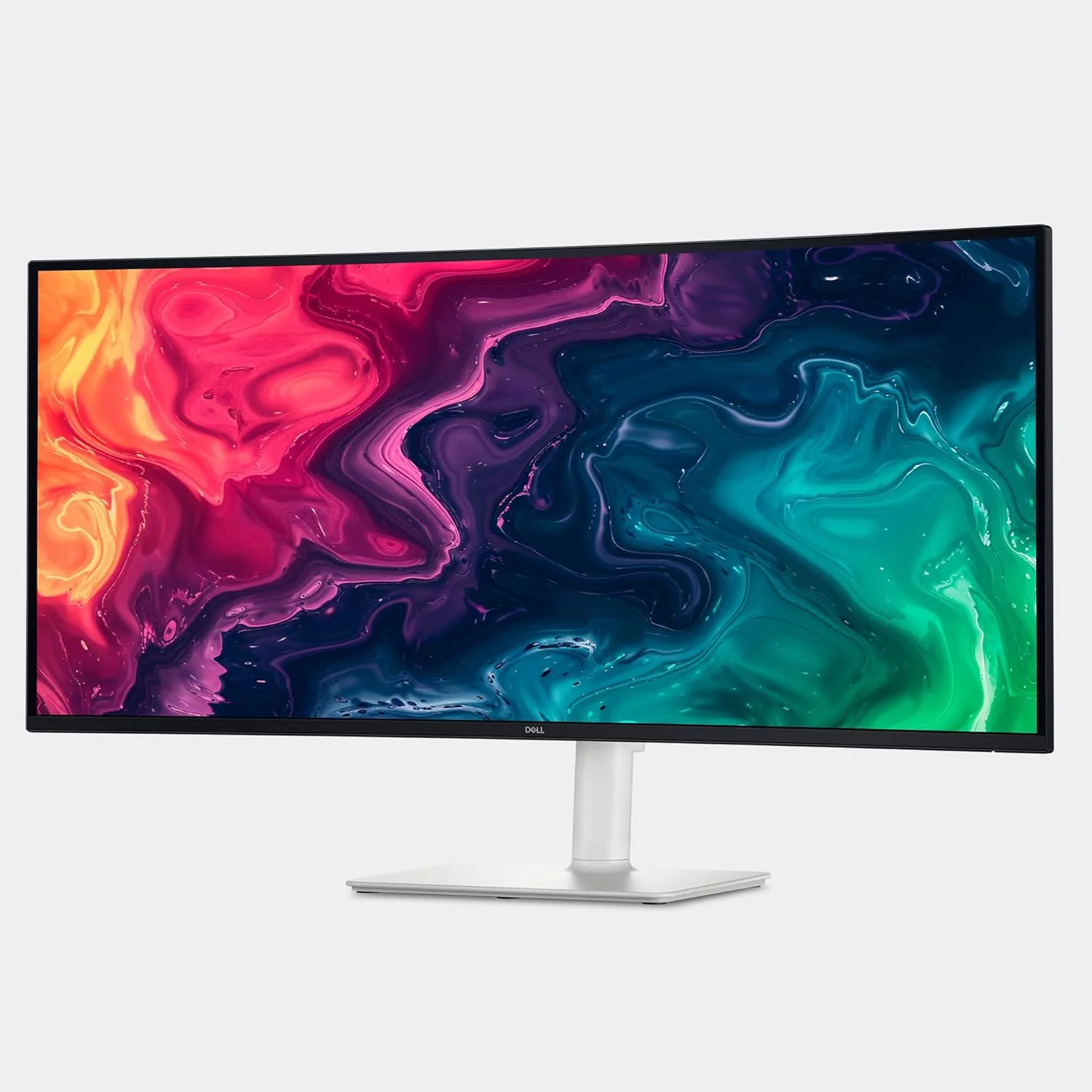 مانیتور خمیده 34 اینچی Dell Plus USB-C مدل S3425DW - رزولوشن 3440x1440 تا 120 هرتز، نسبت تصویر 21:9، پنل VA، AMD FreeSync Premium، پوشش 99% sRGB، پوشش 95% DCI-P3، بلندگوهای یکپارچه، نسبت کنتراست 3000:1