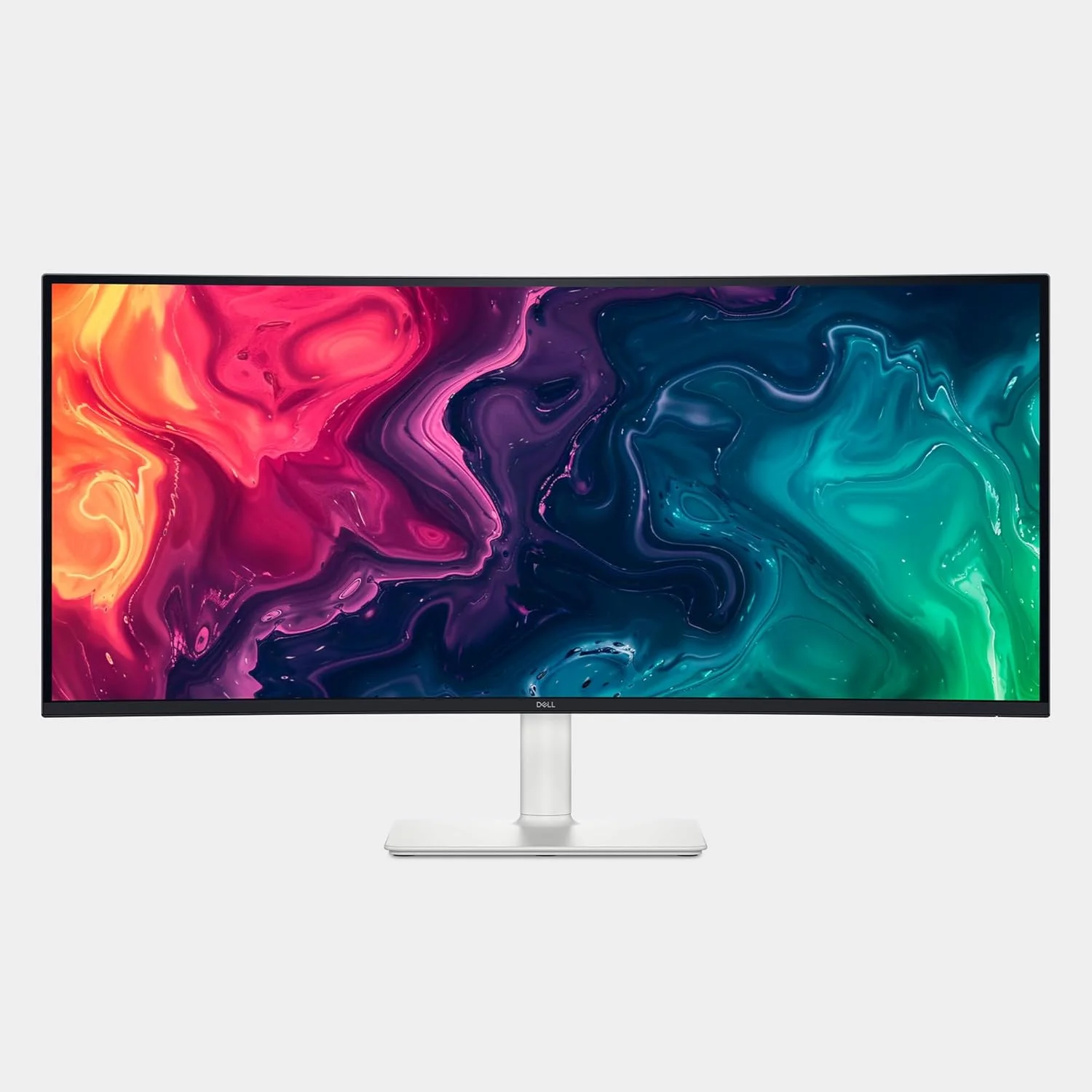 مانیتور خمیده 34 اینچی Dell Plus USB-C مدل S3425DW - رزولوشن 3440x1440 تا 120 هرتز، نسبت تصویر 21:9، پنل VA، AMD FreeSync Premium، پوشش 99% sRGB، پوشش 95% DCI-P3، بلندگوهای یکپارچه، نسبت کنتراست 3000:1