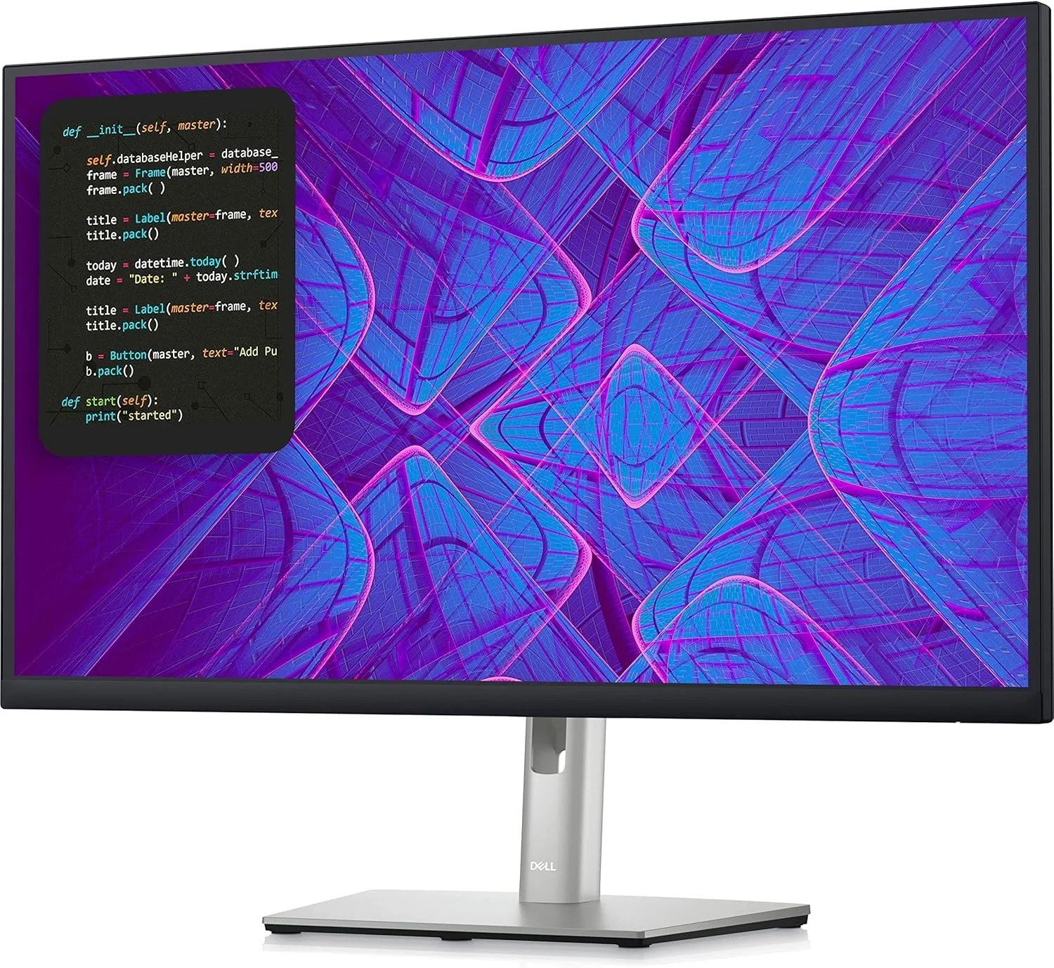 مانیتور Dell P2723QE با هاب USB-C - نمایشگر 68.5 سانتی متری 4K (3840 x 2160) 60 هرتز، زمان پاسخگویی 5 میلی ثانیه (حالت سریع)، اتصال USB-C/DisplayPort/HDMI/USB 3.2 Gen1، عمق رنگ: 1.0.0 7 میلی متر. رنگ های آردن - مشکی