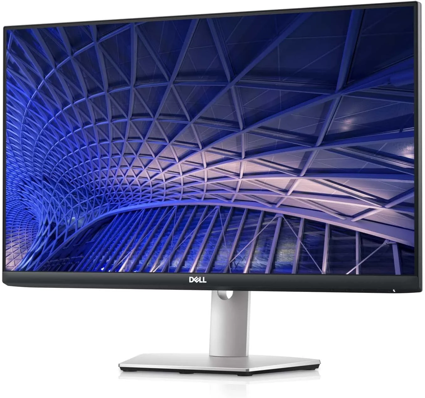 مانیتور دسکتاپ 24 اینچی Dell S2421HS Full HD 1920 x 1080 LED با پایه قابل تنظیم، زمان پاسخگویی 4 میلی‌ثانیه خاکستری به خاکستری، AMD FreeSync، فناوری IPS، HDMI، DisplayPort، نقره‌ای، 24.0 اینچ FHD