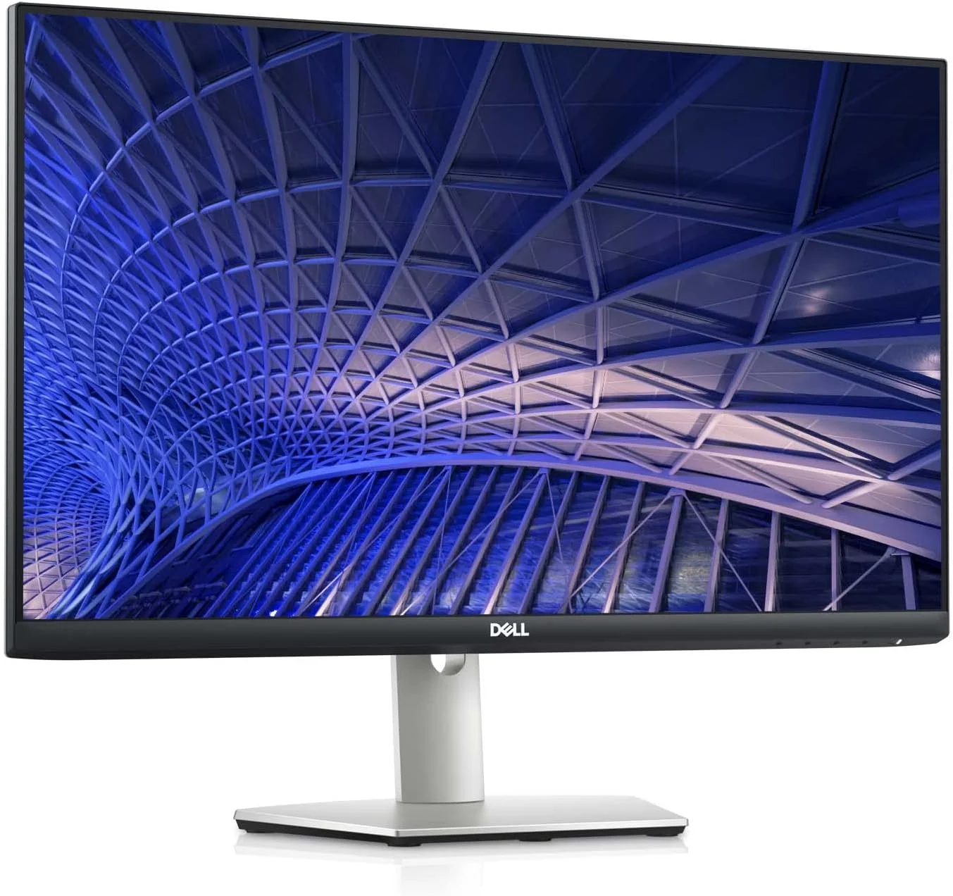 مانیتور دسکتاپ 24 اینچی Dell S2421HS Full HD 1920 x 1080 LED با پایه قابل تنظیم، زمان پاسخگویی 4 میلی‌ثانیه خاکستری به خاکستری، AMD FreeSync، فناوری IPS، HDMI، DisplayPort، نقره‌ای، 24.0 اینچ FHD