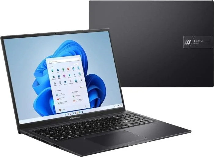 لپ تاپ 16 اینچی ایسوس Vivobook 16X با پردازنده Intel Core i9-13900H | کارت گرافیک NVIDIA GeForce RTX 4060 8GB | رم 16 گیگابایت | SSD 1 ترابایت | Thunderbolt 4 | ویندوز 11 هوم (ارتقا یافته) مشکی ایندی