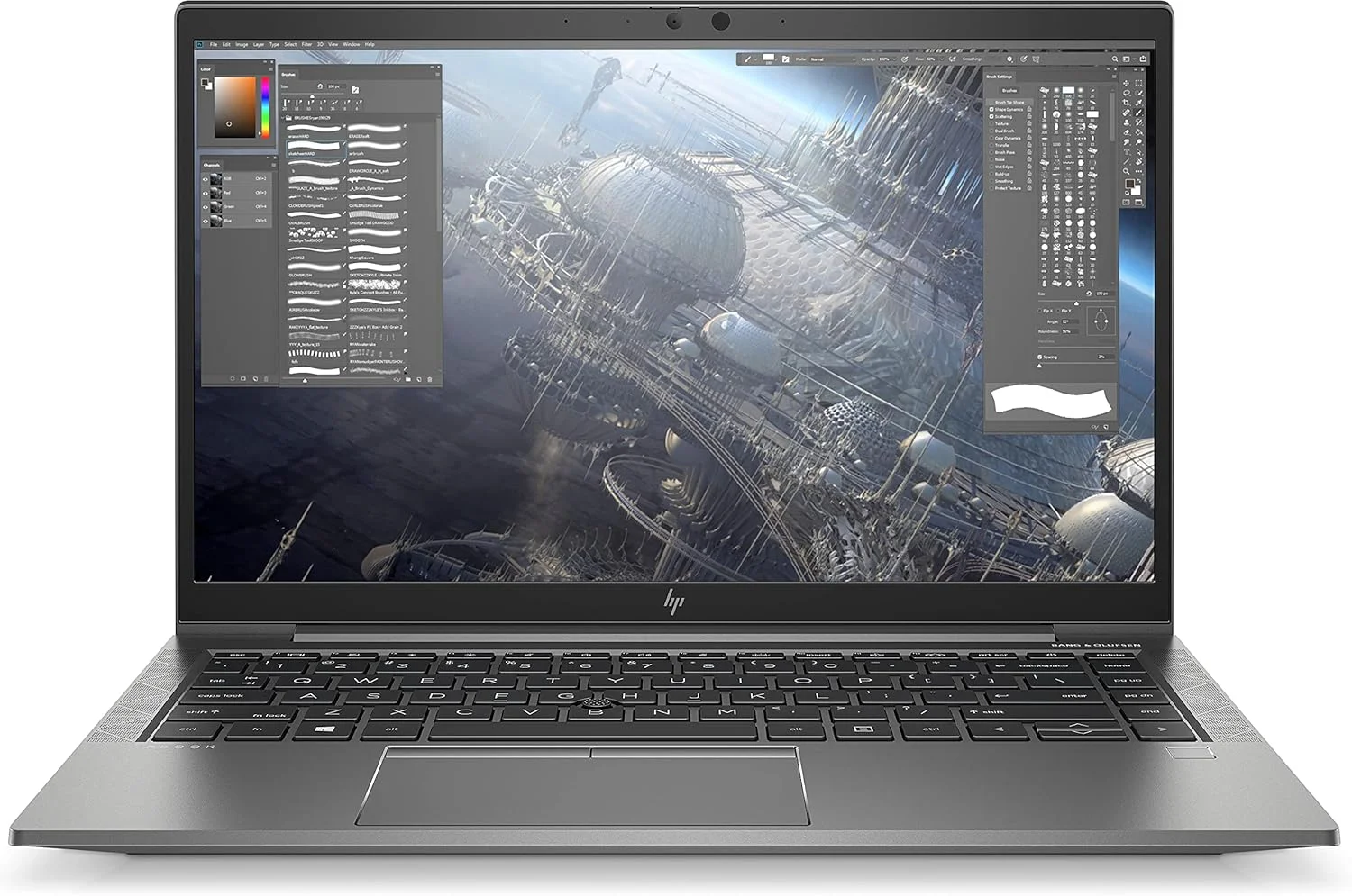 لپ تاپ ورک استیشن موبایل 14 اینچی Hp Zbook Firefly G8، پردازنده Intel Core I7 1165G7 تا 4.7 گیگاهرتز، 16 گیگابایت DDR4، 512 گیگابایت SSD، کارت گرافیک Nvidia Quadro T500 4GB، ویندوز 10 پرو، 3 سال گارانتی، خاکستری، 2C9R0Eaabv