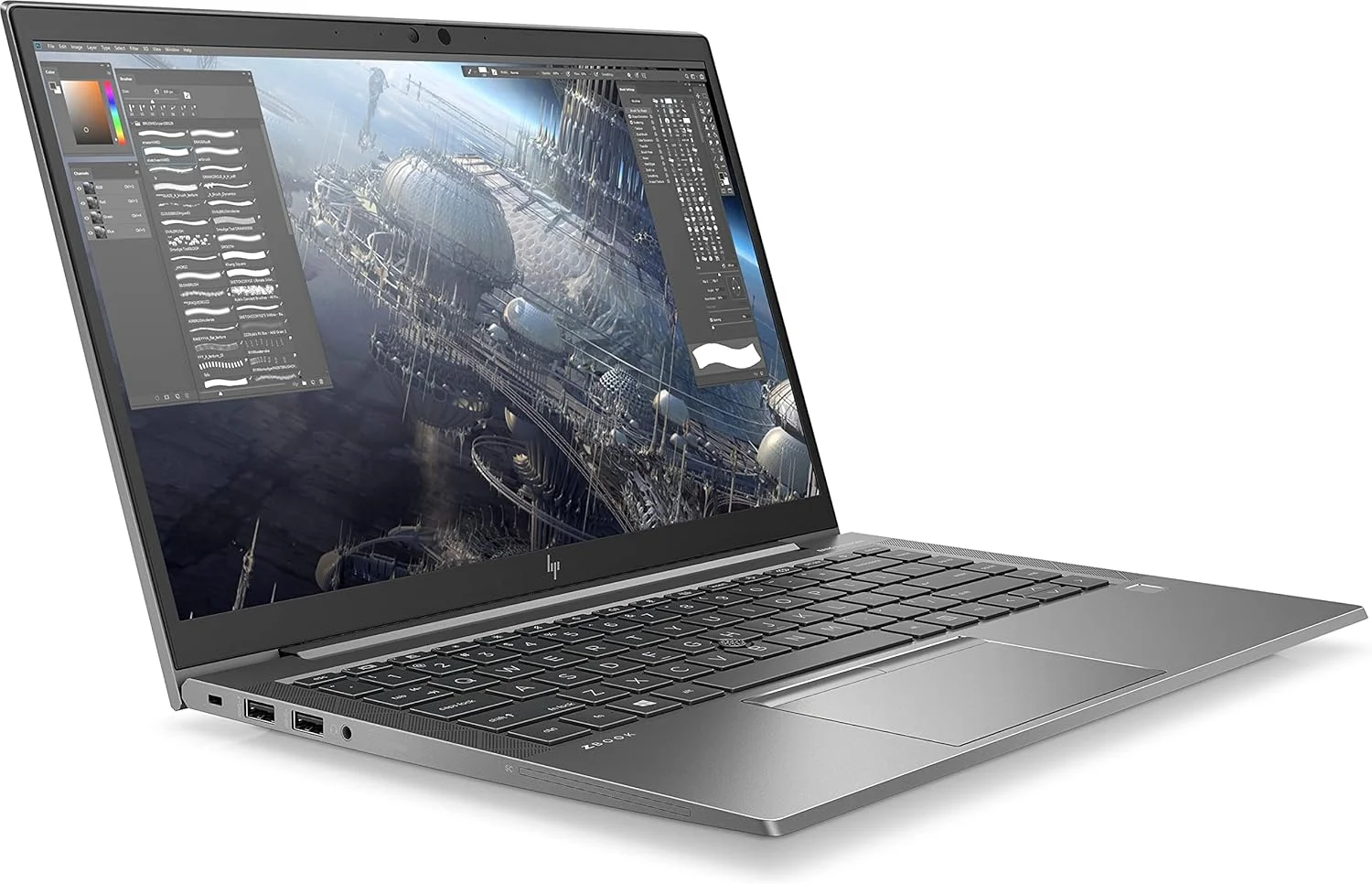 لپ تاپ ورک استیشن موبایل 14 اینچی Hp Zbook Firefly G8، پردازنده Intel Core I7 1165G7 تا 4.7 گیگاهرتز، 16 گیگابایت DDR4، 512 گیگابایت SSD، کارت گرافیک Nvidia Quadro T500 4GB، ویندوز 10 پرو، 3 سال گارانتی، خاکستری، 2C9R0Eaabv