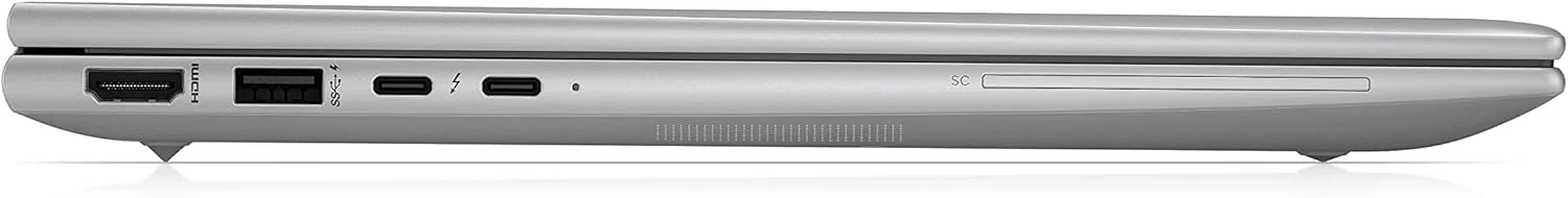 لپ تاپ ورک استیشن موبایل HP ZBook Firefly 14 G9، صفحه نمایش 14 اینچی WUXGA، پردازنده نسل دوازدهم Intel® Core™ i7، رم 16 گیگابایتی، حافظه SSD 512 گیگابایتی، گرافیک 4 گیگابایتی NVIDIA® T550، ویندوز 10 پرو، صفحه کلید انگلیسی-عربی، نقره ای - [6B882EA]