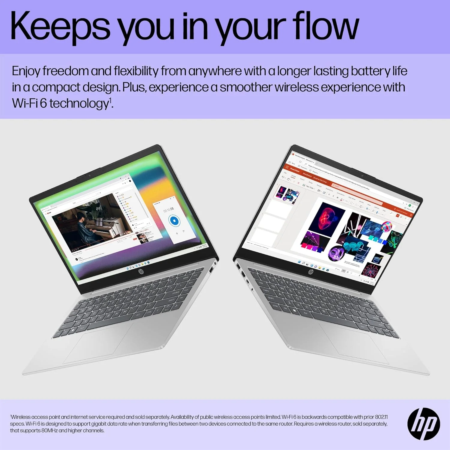 لپ تاپ HP مدل 14-ep1003ne، پردازنده Intel Core Ultra 7-155H، صفحه نمایش 14 اینچی FHD، رم 16 گیگابایتی DDR5، حافظه SSD 1 ترابایتی، گرافیک مجتمع Intel® Arc™، صفحه کلید Eng/Ar، ویندوز 11، نقره ای طبیعی [B13Y4EA]