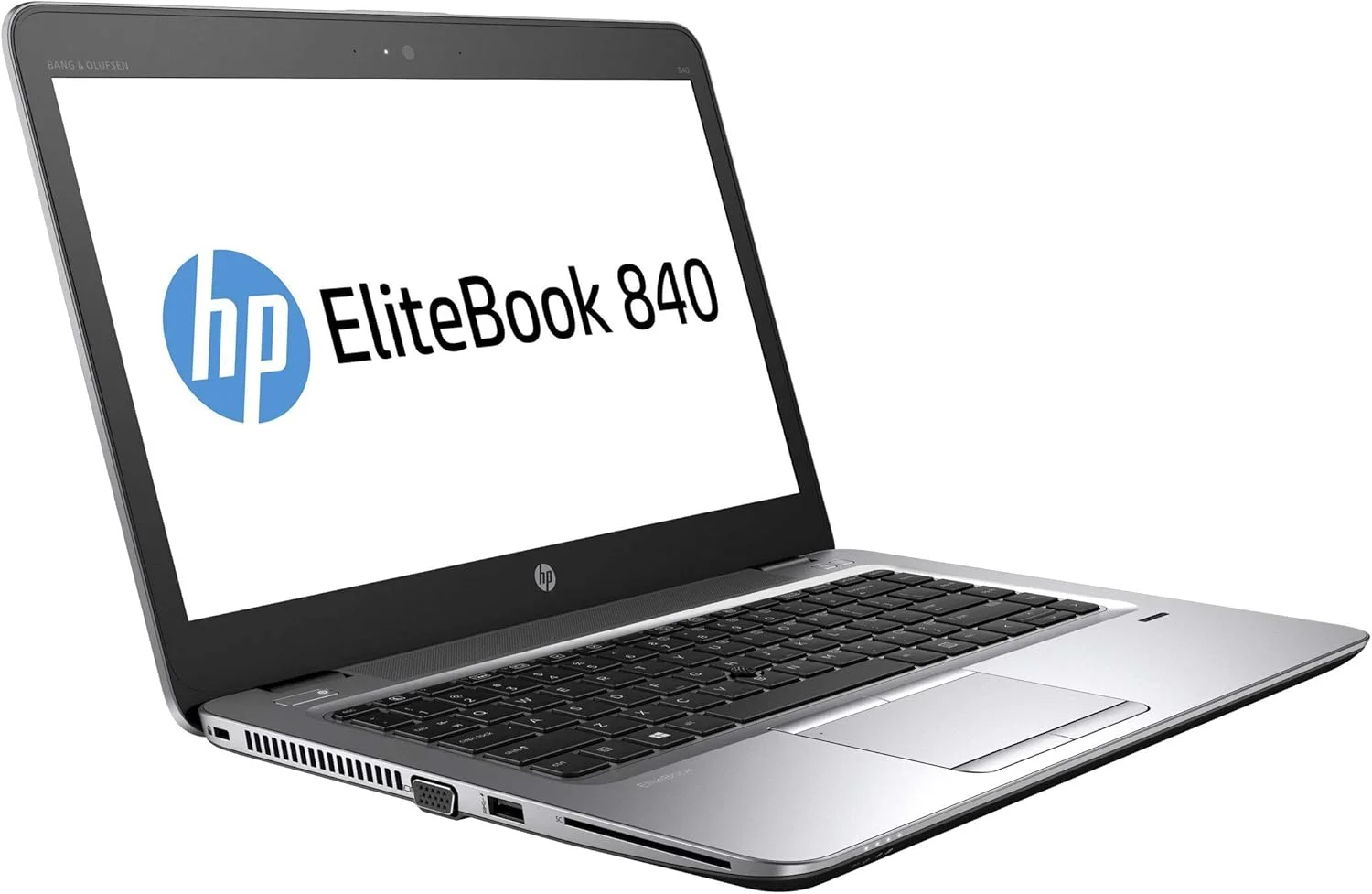 لپ تاپ HP EliteBook 840 G3 (بازسازی شده) با پردازنده Intel Core i5 نسل ششم، 16 گیگابایت رم DDR4، هارد 512 گیگابایت SSD، صفحه نمایش 14 اینچی FHD، ویندوز 10 پرو 64 بیتی، نقره ای