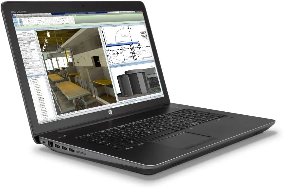 لپ تاپ استوک HP Zbook 17 G3، پردازنده Intel Core i7-6700HQ، رم 32 گیگابایت DDR4، هارد 512 گیگابایت SSD، گرافیک NVIDIA Quadro M3000M 4GB GDDR5، صفحه نمایش 17.3 اینچی، ویندوز 10 پرو