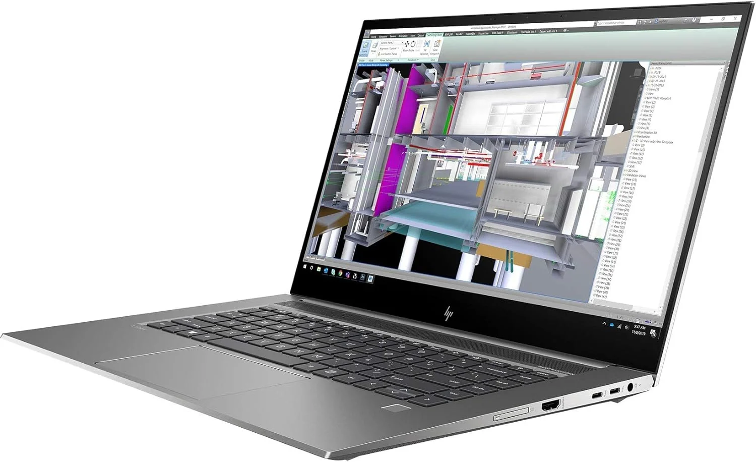 ایستگاه کاری موبایل HP ZBook Studio G7 15.6 اینچی - Full HD - 1920 x 1080 - Intel Core i7 (نسل دهم) i7-10750H شش هسته ای (6 هسته) 2.60 گیگاهرتز - 16 گیگابایت رم - 512 گیگابایت SSD - Windows 10 Pro - in-Plane Switching ایستگاه کاری موبایل HP ZBook Studio G7 15.6 اینچی - Full HD - 1920 x 1080 - Intel Core i7 (نسل دهم) i7-10750H شش هسته ای (6 هسته) 2.60 گیگاهرتز - 16 گیگابایت رم - 512 گیگابایت SSD - Windows 10 Pro - in-Plane Switching
