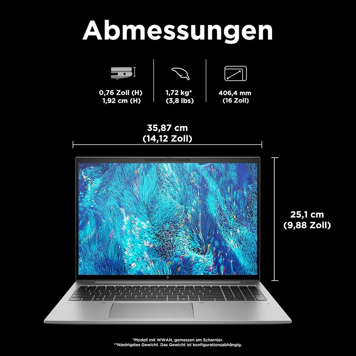 لپ تاپ HP ZBook Firefly 16 G11 U7 32 N W11P لپ تاپ HP ZBook Firefly 16 G11 U7 32 N W11P