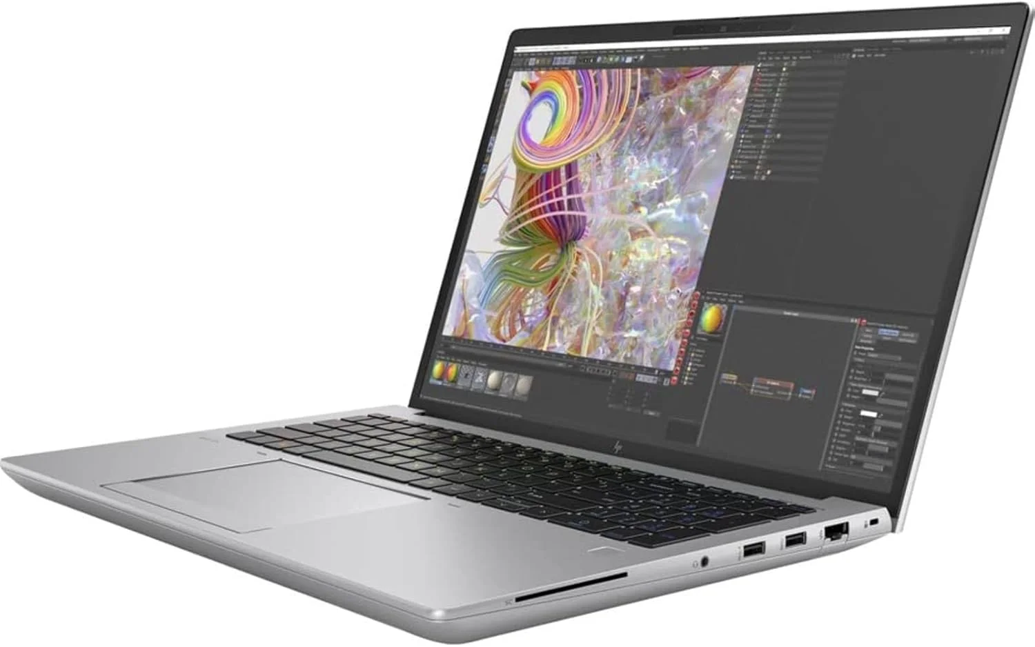 لپ تاپ ورک استیشن HP ZBook Fury 16 G9 (2022) | صفحه نمایش 16 اینچی 1920x1080 FHD | پردازنده Core i7-12850HX - هارد درایو 512 گیگابایتی SSD - رم 32 گیگابایتی | 16 هسته @ 4.8 گیگاهرتز ویندوز 11 هوم نقره ای (بازسازی شده)