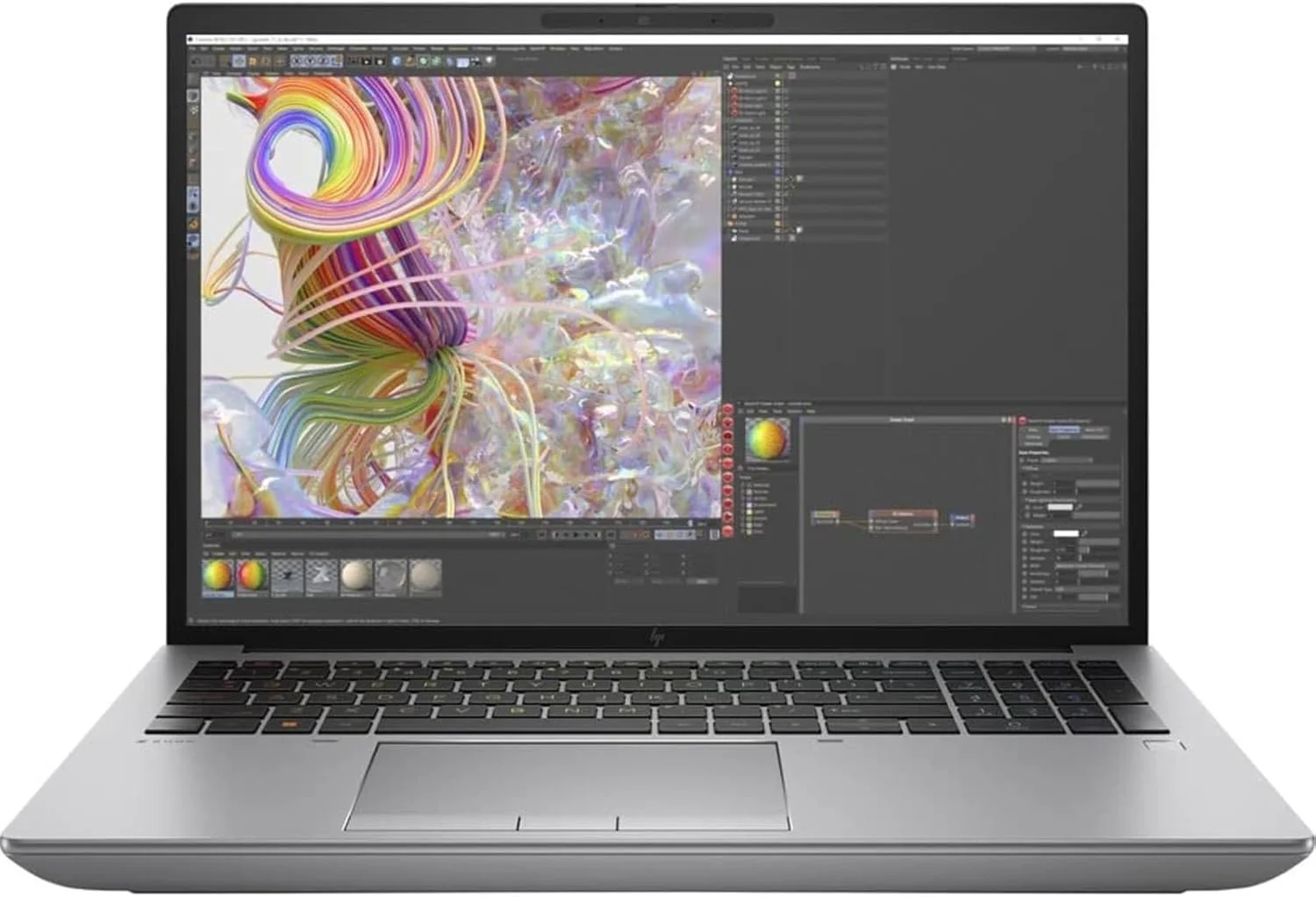 لپ تاپ ورک استیشن HP ZBook Fury 16 G9 (2022) | صفحه نمایش 16 اینچی 1920x1080 FHD | پردازنده Core i7-12850HX - هارد درایو 512 گیگابایتی SSD - رم 32 گیگابایتی | 16 هسته @ 4.8 گیگاهرتز ویندوز 11 هوم نقره ای (بازسازی شده)