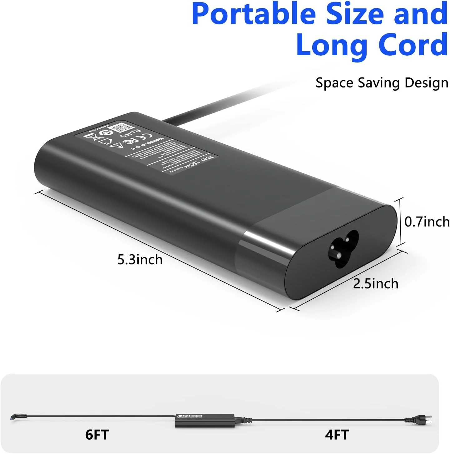 شارژر لپ تاپ 150 واتی Ruilezyo برای HP ZBook 15 16 17 15U 15V G3-G9، Fury 15 17، Studio G3-G9، Power G7-G10، OMEN 15 17، ایستگاه کاری موبایل Pavilion Gaming 15 17 شارژر لپ تاپ 150 واتی Ruilezyo برای HP ZBook 15 16 17 15U 15V G3-G9، Fury 15 17، Studio G3-G9، Power G7-G10، OMEN 15 17، ایستگاه کاری موبایل Pavilion Gaming 15 17