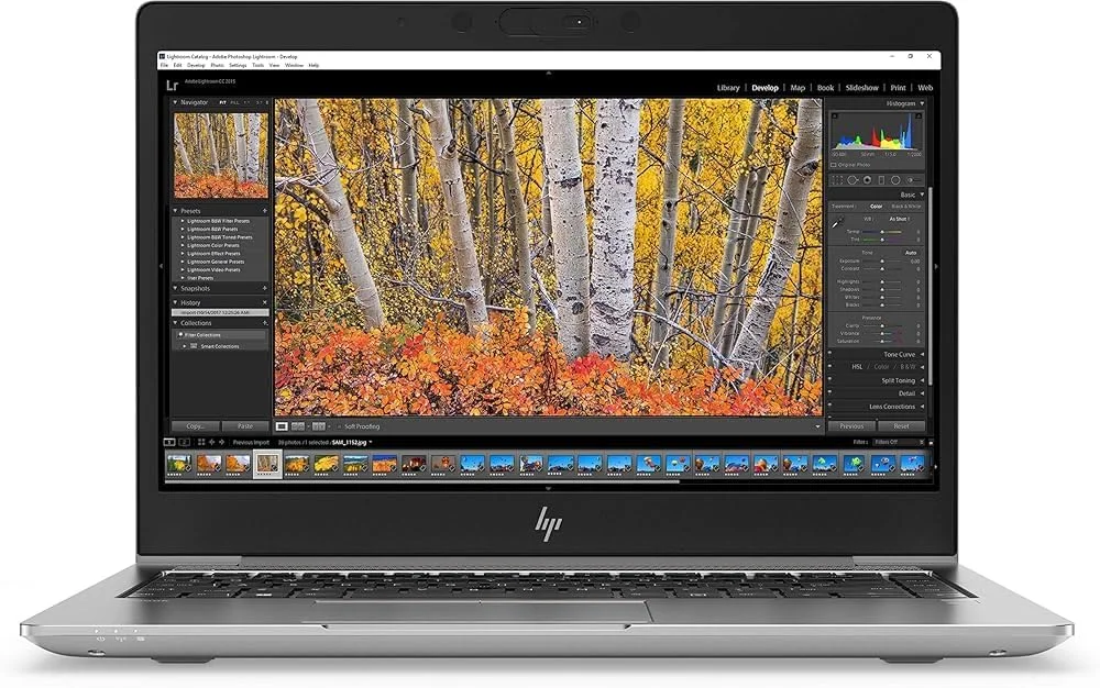 لپ تاپ ورک استیشن موبایل اچ پی Zbook 14u G5 | پردازنده Intel Core i7-8600U، رم 16 گیگابایت DDR4، حافظه SSD 512 گیگابایت | صفحه نمایش 14 اینچی FHD - ویندوز 11 پرو - (بازسازی شده)