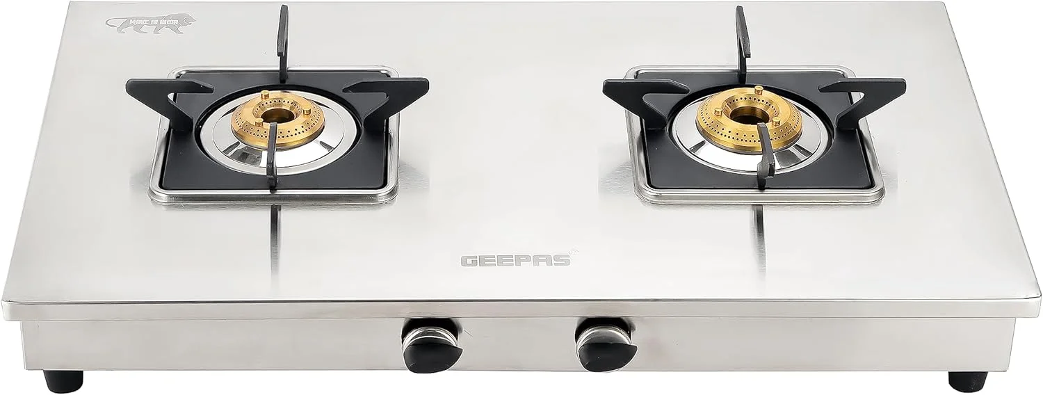 اجاق گاز استیل جیپاس - سیستم جرقه زنی خودکار، اجاق گاز LPG | نقره ای، 2 سال گارانتی اجاق گاز استیل جیپاس - سیستم جرقه زنی خودکار، اجاق گاز LPG | نقره ای، 2 سال گارانتی