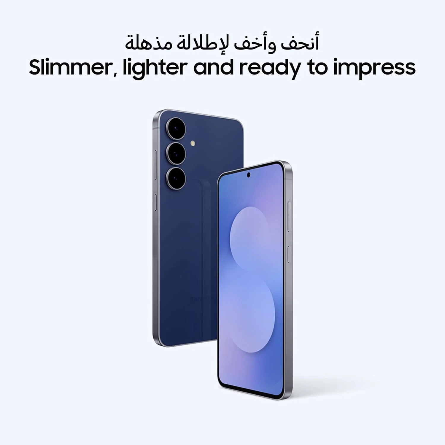 گوشی هوشمند Samsung Galaxy S25 FE AI، آبی یخی، 8 گیگابایت رم، 256 گیگابایت حافظه داخلی، دوربین 50 مگاپیکسلی، صفحه نمایش 6.7 اینچی، طراحی باریک و سبک (نسخه امارات)