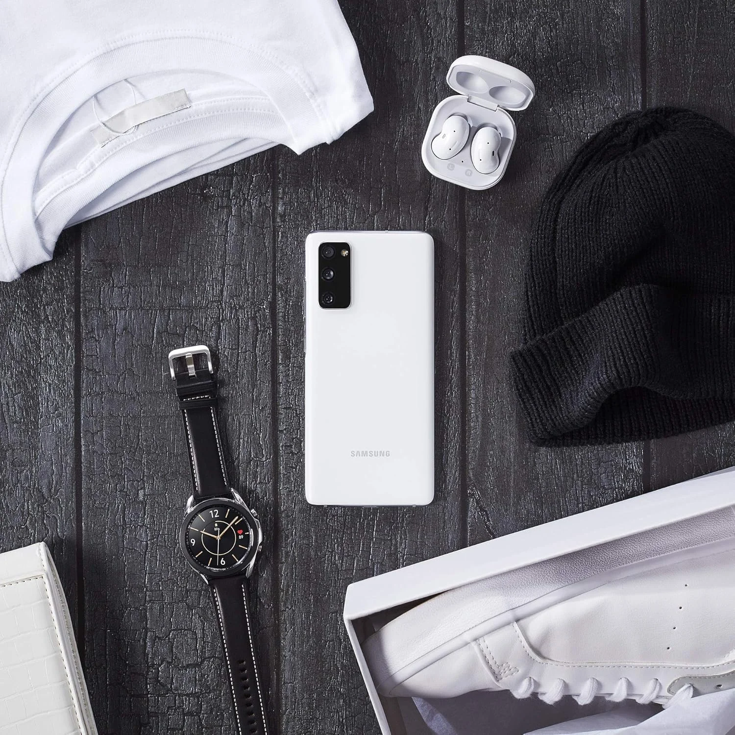 گوشی موبایل سامسونگ گلکسی S20 FE 5G (بازسازی شده) - 256 گیگابایت - سفید ابری دو سیم کارت (تراشه Qualcomm 8250) گوشی موبایل سامسونگ گلکسی S20 FE 5G (بازسازی شده) - 256 گیگابایت - سفید ابری دو سیم کارت (تراشه Qualcomm 8250)