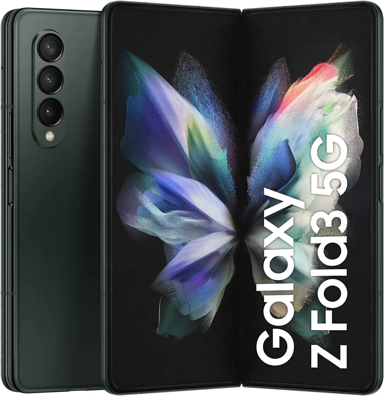 گوشی موبایل سامسونگ Galaxy Z Fold3 5G دو سیم کارت و eSIM، حافظه 256 گیگابایت و رم 12 گیگابایت، سبز شبح (نسخه امارات)