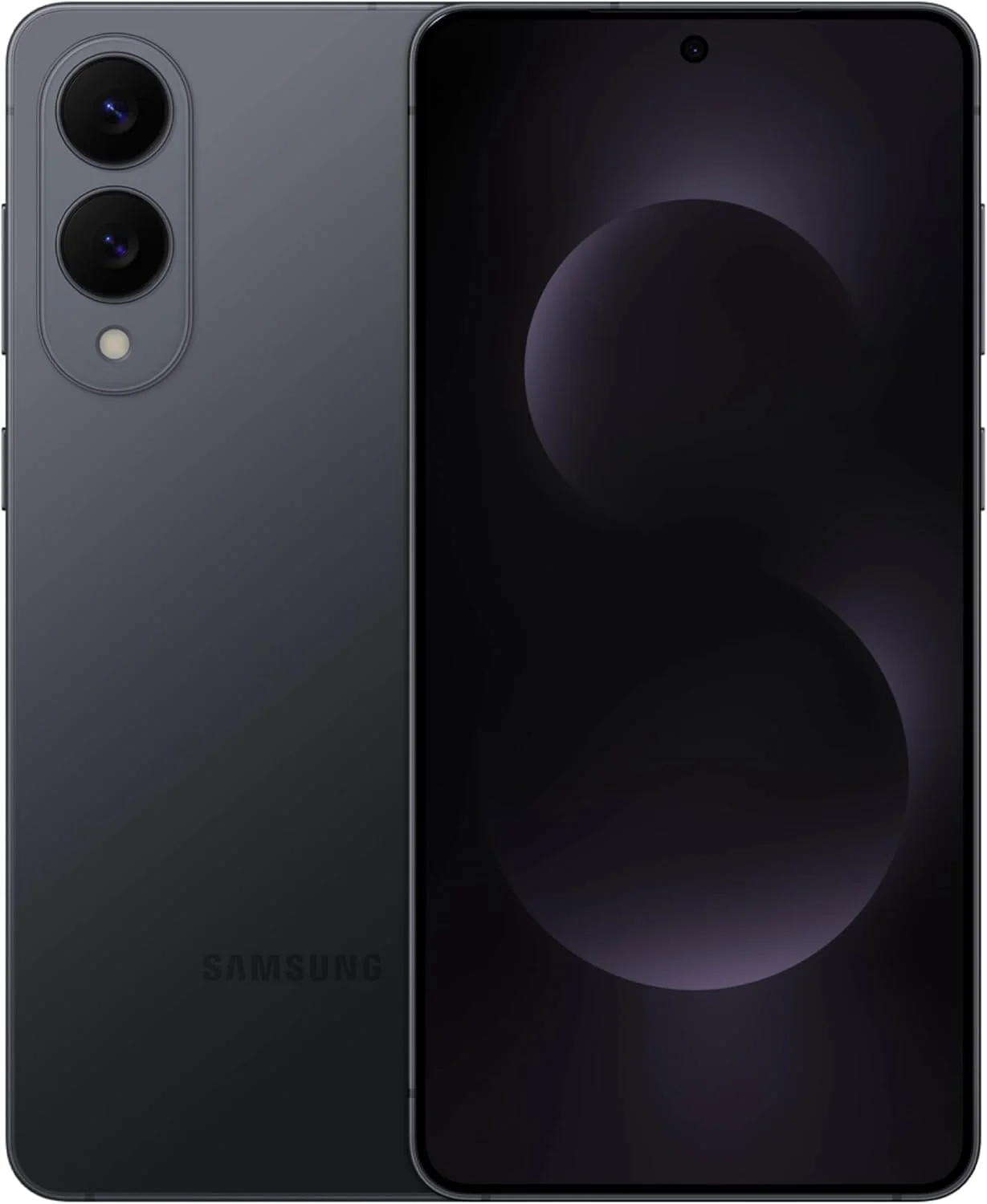 گوشی SAMSUNG Galaxy S25 Edge، گوشی هوشمند 512 گیگابایتی با هوش مصنوعی، اندروید آنلاک شده، فیلمبرداری در شب، پردازنده سریع، نمایشگر ProScaler، عمر باتری طولانی، 2025، تیتانیوم جت بلک (نسخه امارات)