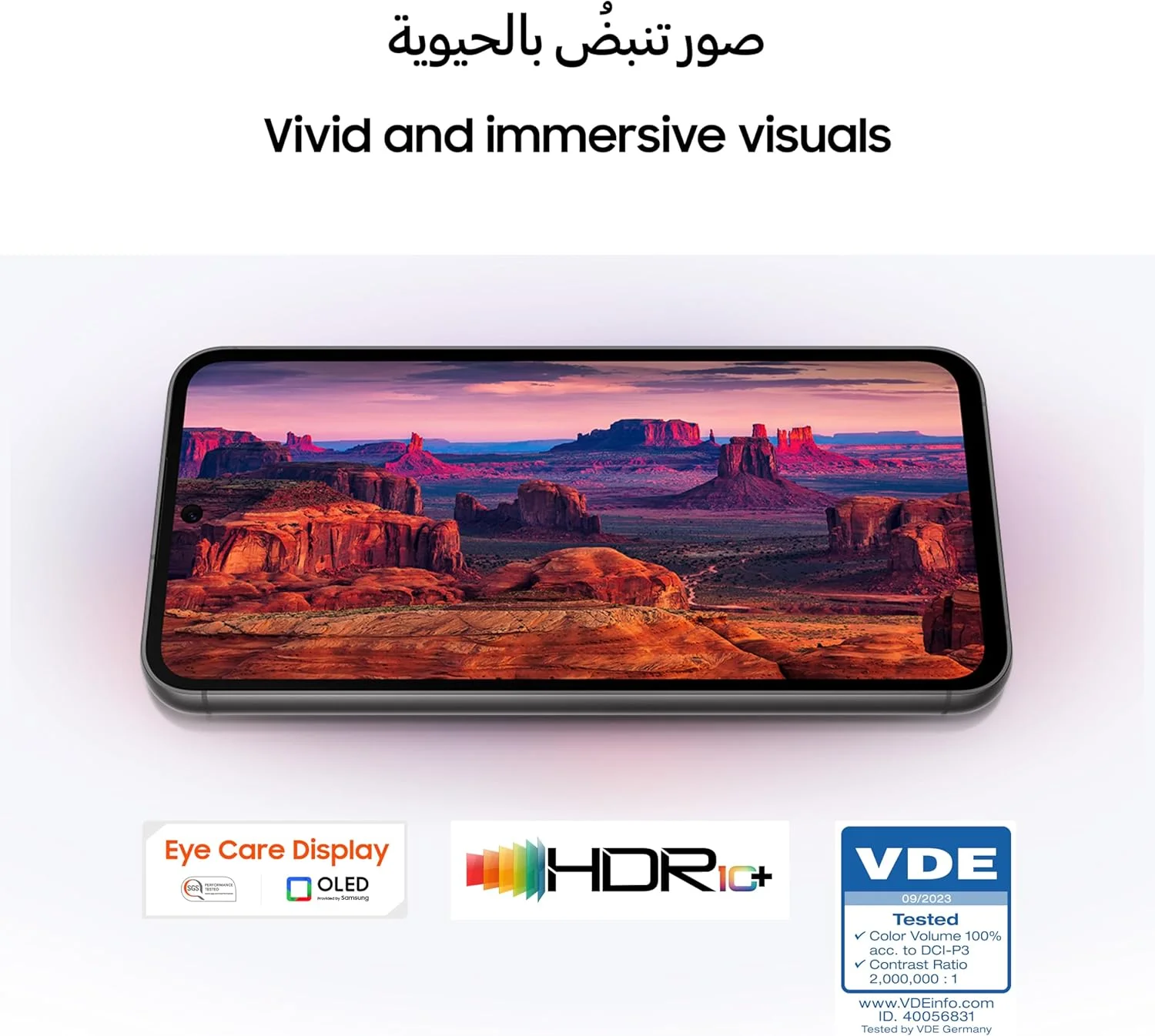 گوشی هوشمند سامسونگ گلکسی S23 FE 5G، گوشی هوش مصنوعی، دو سیم کارت اندروید، 8 گیگابایت رم، 256 گیگابایت حافظه داخلی، نعنایی (نسخه امارات)