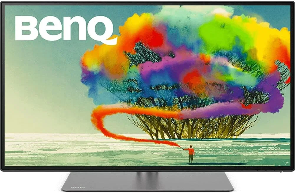 مانیتور بنکیو PD2725U تاندربولت 3 برای مک بوک 27 اینچ 4K UHD | پوشش 100% Rec.709 و sRGB، 95% P3 | IPS | DeltaE≤3 | Pantone | گزارش کالیبراسیون | ارگونومیک | USB-C (65W) | Daisy Chain، مشکی