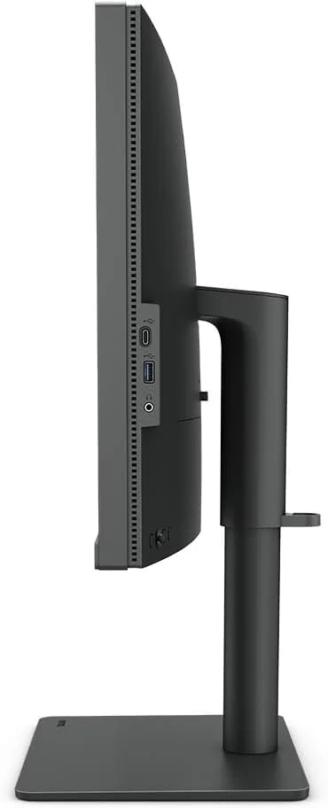 مانیتور طراح بنکیو PD2705U سایز 27 اینچ 4K با رزولوشن 3840x2160، UHD، پوشش sRGB و Rec.709، HDR10، پنل IPS، پورت USB-C (65W)، هاب USB، فناوری AQCOLOR، کالیبره شده در کارخانه، حالت CAD/CAM، کلید میانبر Puck G2، KVM، ارگونومیک، ICC Sync (خاکستری)