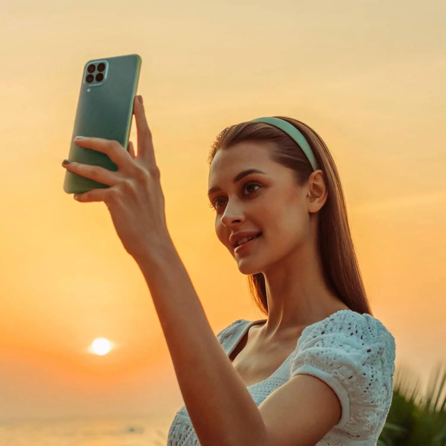گوشی موبایل سامسونگ گلکسی M33 5G بدون سیم کارت، گوشی هوشمند اندروید با 6 گیگابایت رم و 128 گیگابایت حافظه داخلی، خاکی سبز [اختصاصی آمازون]، سبز خاکی