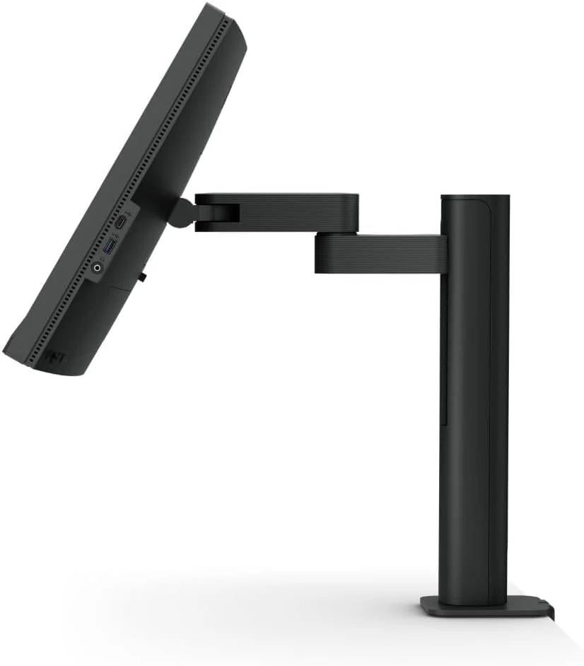مانیتور طراح بنکیو PD2705U سایز 27 اینچ 4K با رزولوشن 3840x2160، UHD، پوشش sRGB و Rec.709، HDR10، پنل IPS، پورت USB-C (65W)، هاب USB، فناوری AQCOLOR، کالیبره شده در کارخانه، حالت CAD/CAM، کلید میانبر Puck G2، KVM، ارگونومیک، ICC Sync (خاکستری)