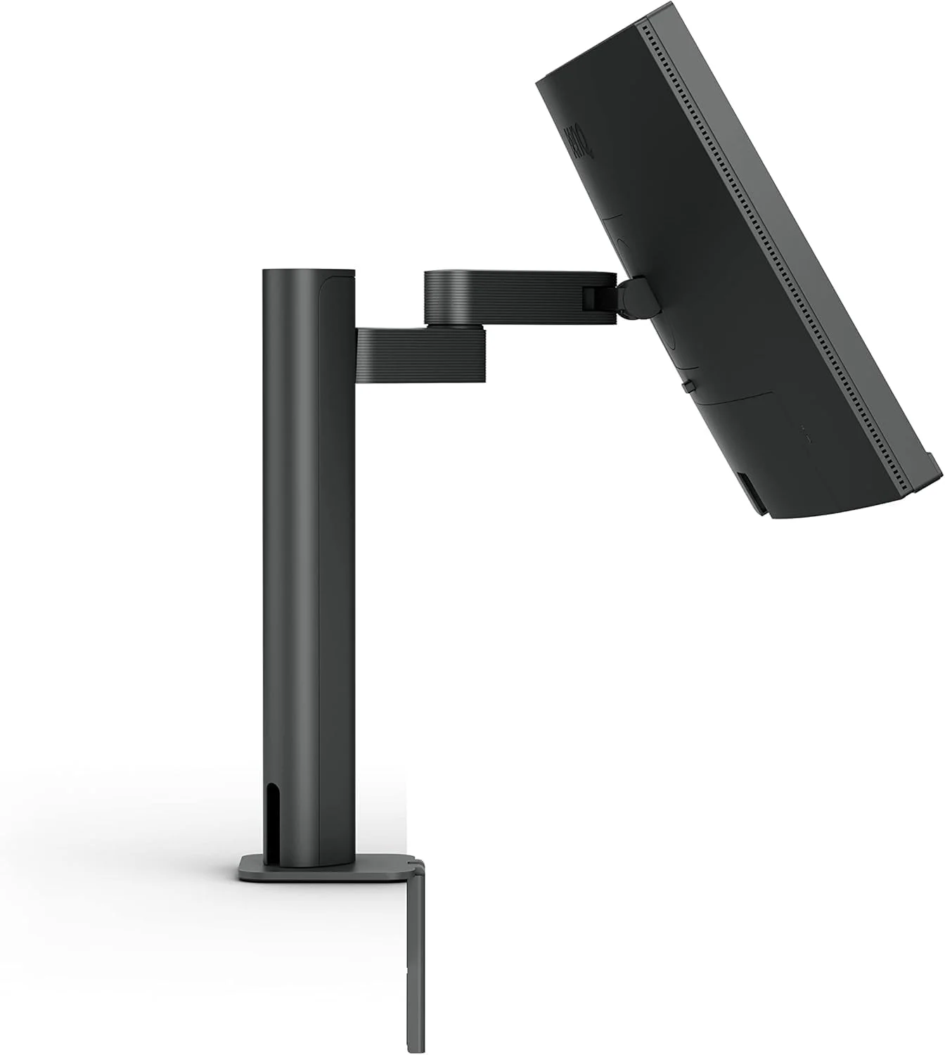 مانیتور طراح بنکیو PD2705U سایز 27 اینچ 4K با رزولوشن 3840x2160، UHD، پوشش sRGB و Rec.709، HDR10، پنل IPS، پورت USB-C (65W)، هاب USB، فناوری AQCOLOR، کالیبره شده در کارخانه، حالت CAD/CAM، کلید میانبر Puck G2، KVM، ارگونومیک، ICC Sync (خاکستری)
