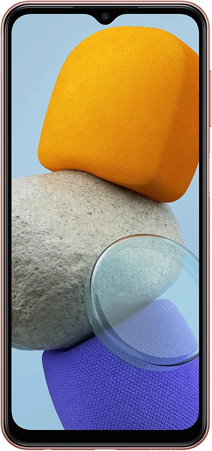 گوشی موبایل سامسونگ گلکسی M23 5G بدون سیم کارت، گوشی هوشمند اندروید با 4 گیگابایت رم و 128 گیگابایت حافظه داخلی، مسی نارنجی [اختصاصی آمازون]