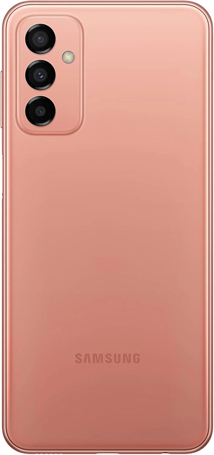 گوشی موبایل سامسونگ گلکسی M23 5G بدون سیم کارت، گوشی هوشمند اندروید با 4 گیگابایت رم و 128 گیگابایت حافظه داخلی، مسی نارنجی [اختصاصی آمازون]